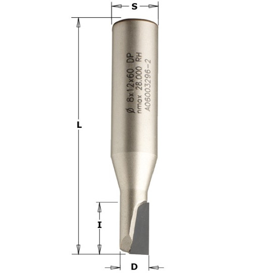 Frez diamentowy CMT 141.101.61 D-10 I-22 S-12 RH
