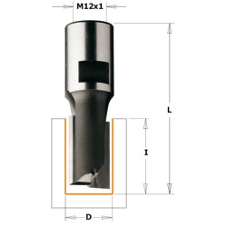 Frez rowkujący z gwintem wewnętrznym