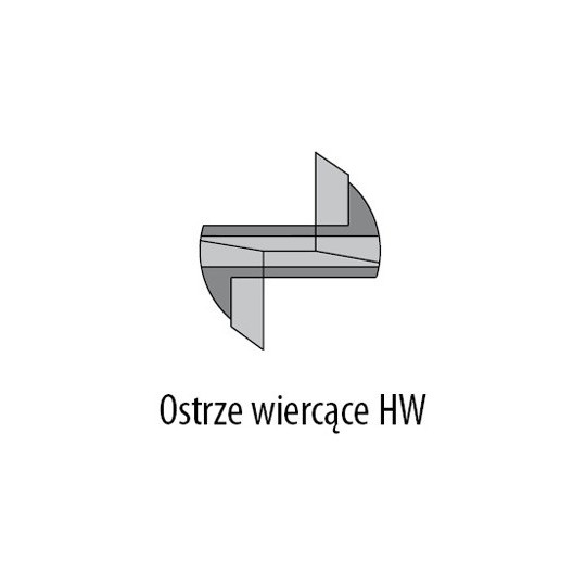 Frez rowkujący z gwintem wewnętrznym Frez rowkujący z gwintem wewnętrznym