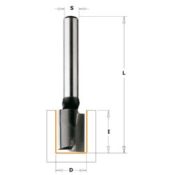 Frez prosty wiercący