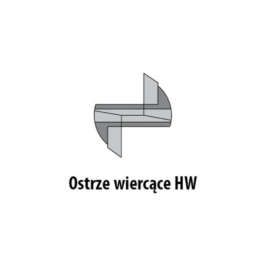Frez prosty wiercący Frez prosty wiercący