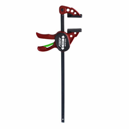 Ścisk stolarski Micro Quick 10 cmmax. siła nacisku 25 kg , ramię 5,5 cm, szyna 8x3 mm zestaw 2 szt PIHER P52015