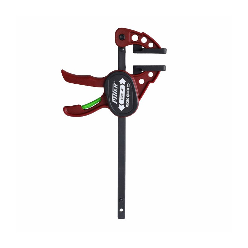 Ścisk stolarski Micro Quick 20cmmax. siła nacisku 25 kg , ramię 5,5 cm, szyna 8x3 mm zesatw 2 szt. PIHER P52016