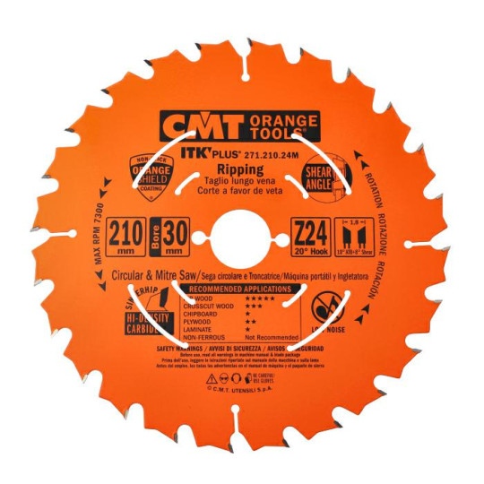 PiłaITK D-210 F-30 (25) Z-24K-1,8/1,2  15&deg; ATB+ REDUKCJA (25) 271.210.24M