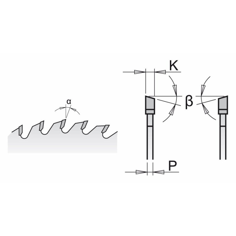 Piła HM D-250 F-30 Z-80K-3,2/2,2 COMBI3 CHROME CMT 285.680.10M Piła HM D-250 F-30 Z-80K-3,2/2,2 COMBI3 CHROME CMT 285.680.10M
