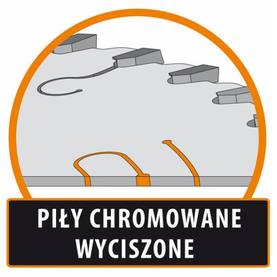 Piła HM D-350 F-30 Z-84K-3,5/2,5  COMBI3 CHROME CMT 285.684.14M