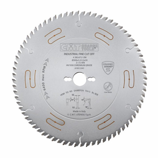 Piła HM D-400 F-30 Z-60K-3,5/2,5 COMBI3 CHROME CMT 285.660.16M Piła HM D-400 F-30 Z-60K-3,5/2,5 COMBI3 CHROME CMT 285.660.16M