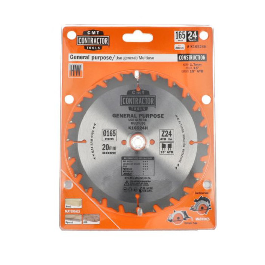 Piła D-165 K-1,7/1,1 F-20 Z-24   ATB CMT K16524H