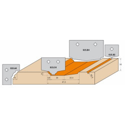 Nóż HM Profil 4 CMT 615.C4