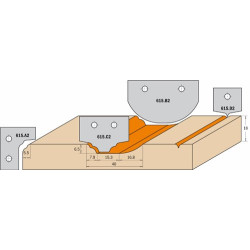 N&oacute;ż HM  Profil 2 CMT 615.D2