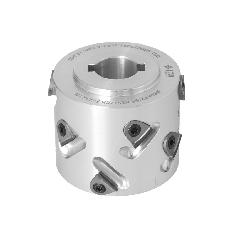 DGL.Głowica D-80 I-47/65 d-25+2CHZ-2+2 (10) H-3 RH podfr.dolne / kołnierz