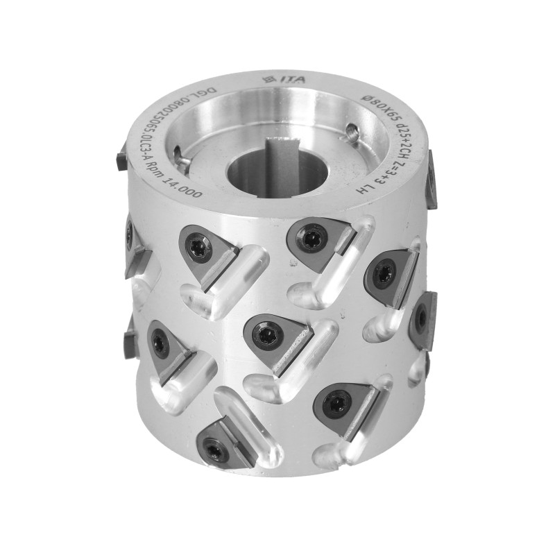 DGL Głowica DIA D-80 I-65 d-25+2CHZ-3+3 (18) a30&deg; H-3 LH bez podfrez. / FELDER