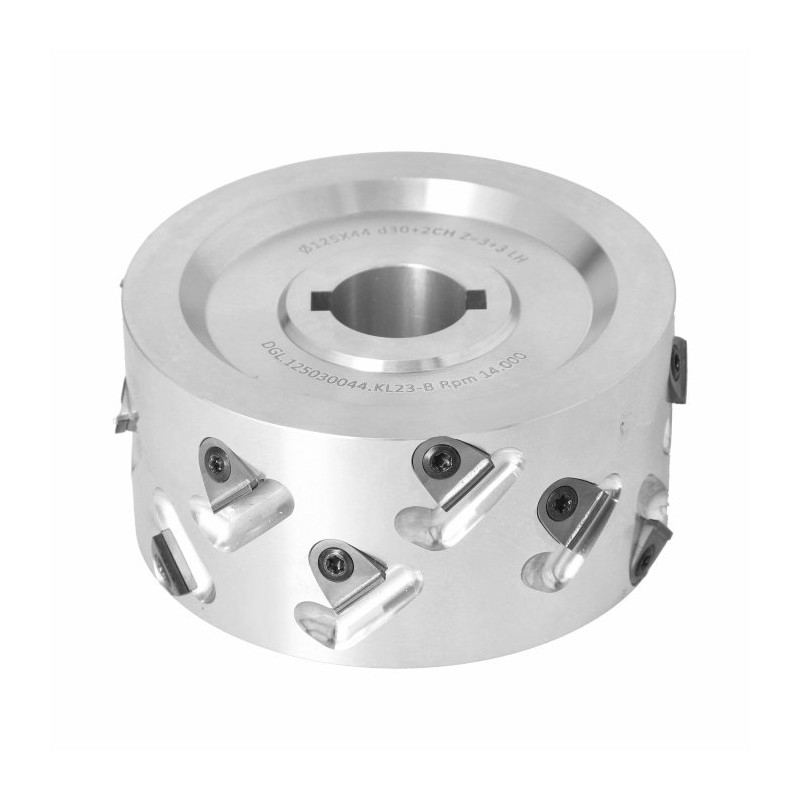 DGL Głowica DIA D-125 I-44 d-30+2CHZ-3+3 (15) a45&deg; H-3 LH kołnierz obustronny / HOMAG