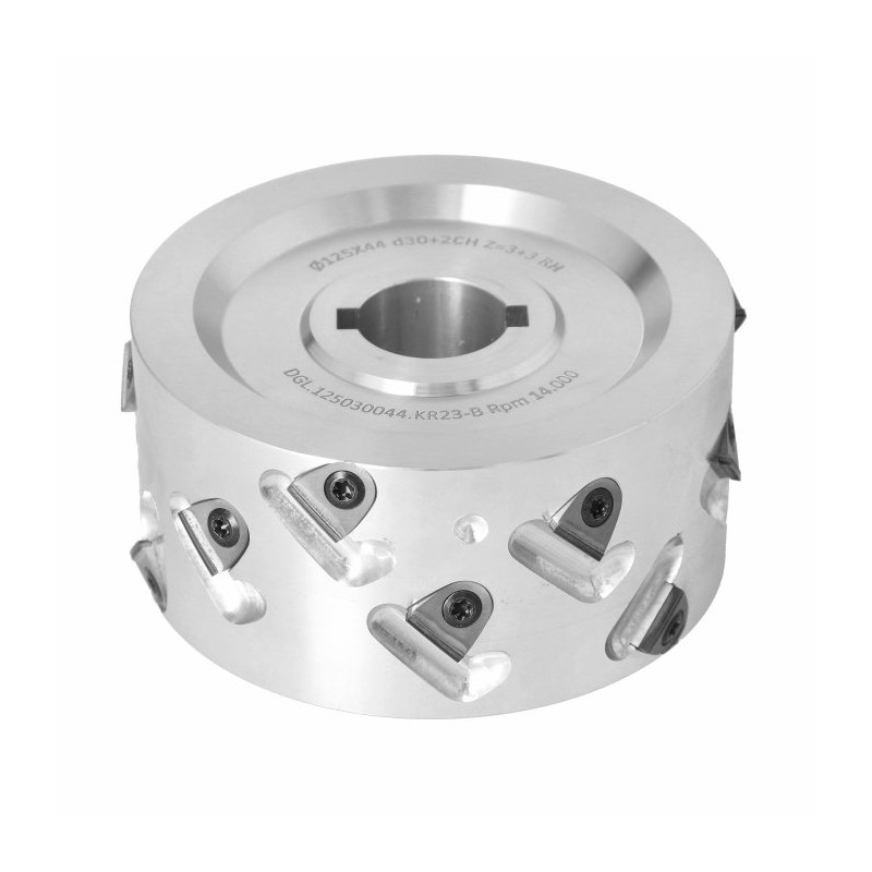 DGL Głowica DIA D-125 I-44 d-30+2CHZ-3+3 (15) a45&deg; H-3 RH kołnierz obustronny / HOMAG