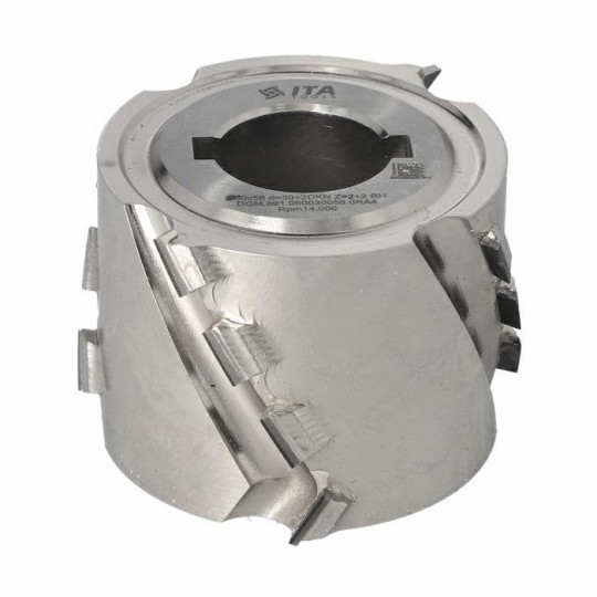 DGM.Głowica D-80 I-56 d-30+2CH LNZ-2+2 (14) H4,5 RH bez podfrezowania SCM K100