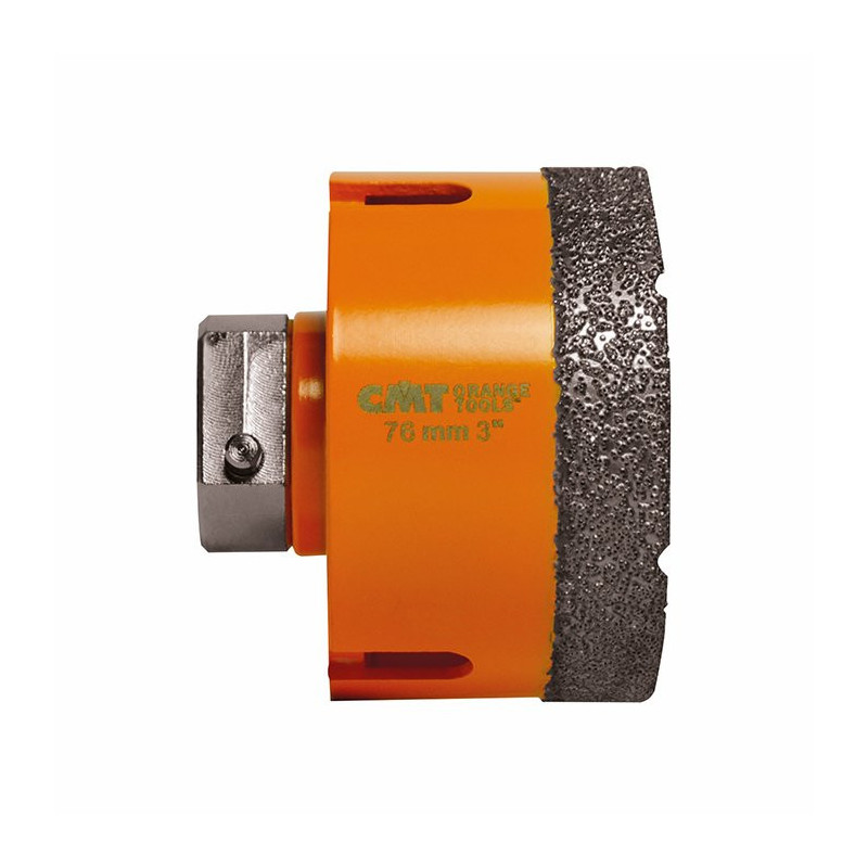 552-076 Otwornica diamentowa 76 mm Gres/Terakota/Kamień: 1500&ndash;4000 rpm CMT