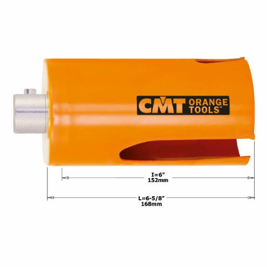 553-060 Otwornica uniwersalna 60 mm LONG max rpm Drewno,MDF/PCV/Cegła/Terakota CMT