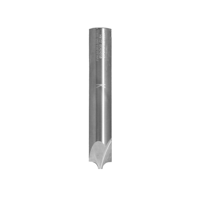 FVI.10.002.060.10R2 Frez VHM Z2 D-10 I-2 L-60 S-10 RH R-2 stopka D1-2 polerowany rowek ITA TOOLS
