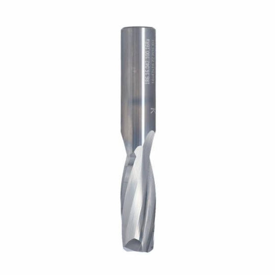 SQ01.16.042.100.16R Frez VHM Z2 D-16 I-42 L-100 S-16 RH wyk. pozytyw, polerowany rowek, aluminium i tworzywa sztuczne ITA TOOLS