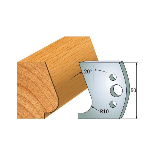 Para ogranicznik&oacute;w 50 mm CMT 691.575