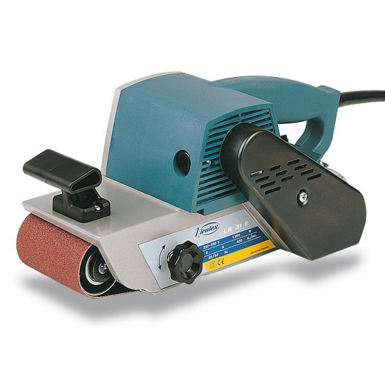 Szlifierka taśmowa 1200W, 420 m min, pow. rob. 175x100mm, wym. pasa 690x100mm VIRTUEX LB31E