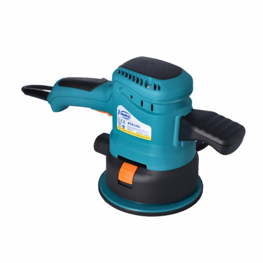 Szlifierka mimośrodowa 350W, oscylacja 4mm, dysk 150mm, RPM 4000–8000 VIRTUEX RTE146L