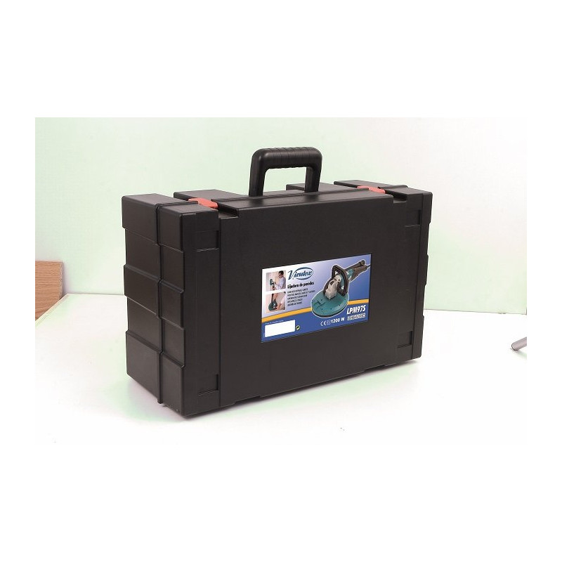 Ręczna szlifierka do ścian 1200W, dysk 225mm, RPM 650–1300 VIRTUEX LPM97S Ręczna szlifierka do ścian 1200W, dysk 225mm, RPM 650–1300 VIRTUEX LPM97S