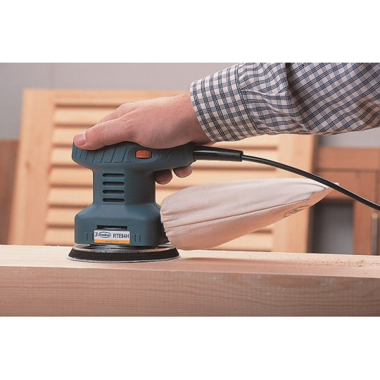 Mini-szlifierka mimośrodowa 180W, oscylacja 2mm, dysk 125mm, RPM 7000–12500 VIRTUEX RTE84H