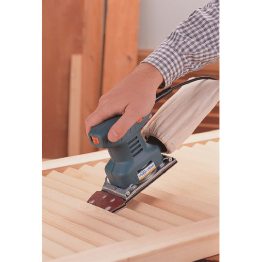 Miniszlifierka oscylacyjna 180W z regulacją obrotów 7000–12500RPM VIRTUEX LRE84H