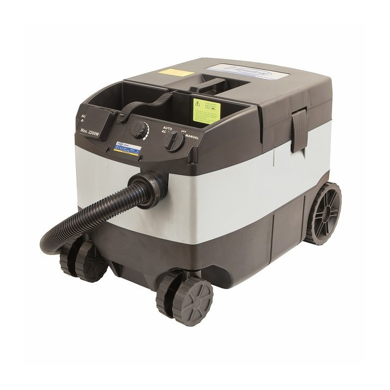 Odkurzacz przemysłowy 1200W, poj. 25l, do pracy na sucho i mokro, automatyczne otrzepywanie filtra VIRTUEX ASC682 Odkurzacz przemysłowy 1200W, poj. 25l, do pracy na sucho i mokro, automatyczne otrzepywanie filtra VIRTUEX ASC682