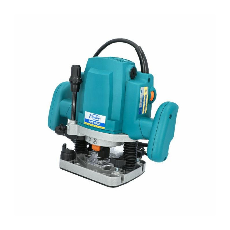 Frezarka górnowrzecionowa 1800W 11500-23000RPM tuleja 12mm gł. frez. 0-60 VIRTUEX FRE160P