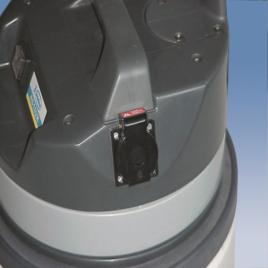 Odkurzacz przemysłowy 1200W, poj. 27l, filtr poliester + filtr drobnych pyłów VIRTUEX AS182K