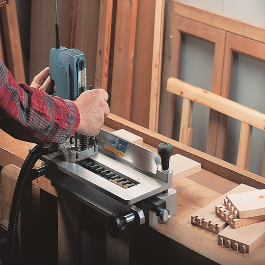 PL11 Szablon do frezowania połączeń 360mm, grubość obrabianej płyty 10-30mm, 6,2kg VIRUTEX