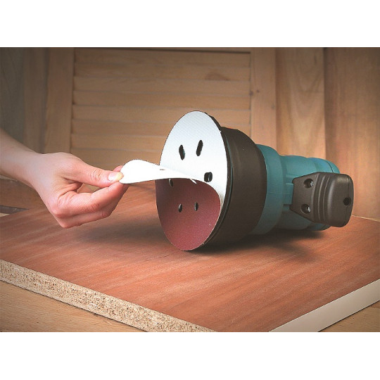 RTE146L Szlifierka mimośrodowa 350W, oscylacja 4mm, dysk 150mm, RPM 4000–8000 VIRUTEX