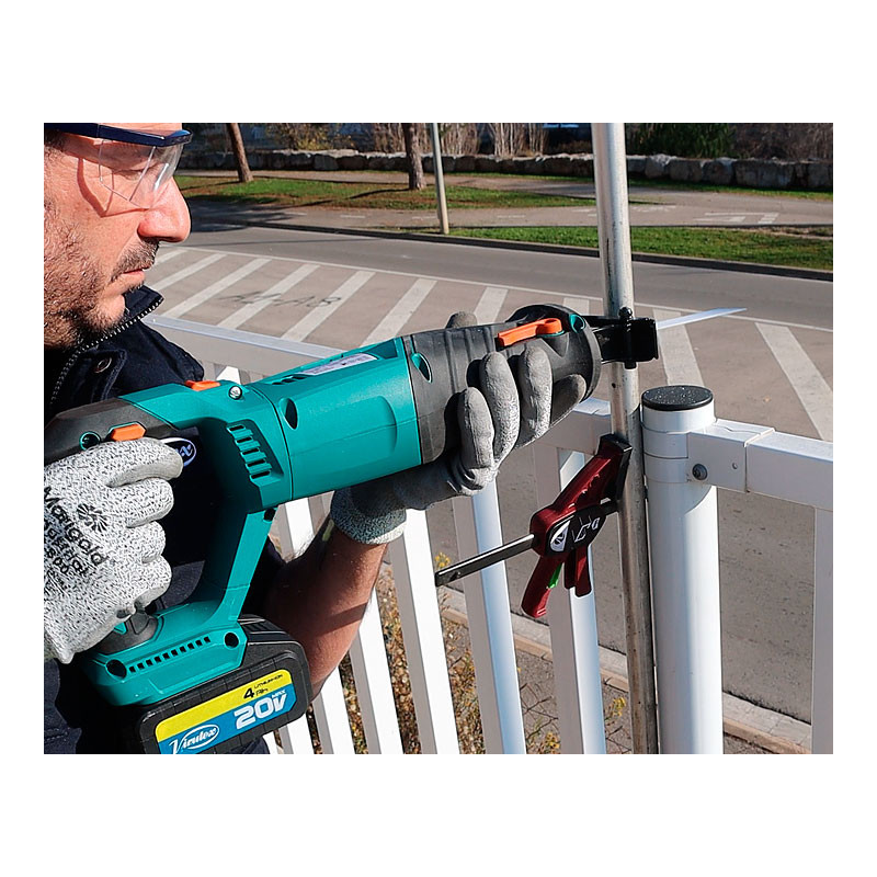 WYCOFANY SSB65 Piła szablasta akumulatorowa 20V, silnik bezszczotkowy, bez akumulatora &mdash; VIRUTEX