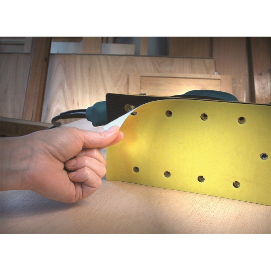 LRE46L Elektroniczna szlifierka orbitalna 370W 4000-9800RPM, podkładka 115x208mm VIRUTEX