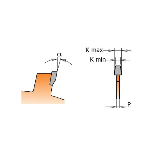 Piła diamentowa do materiałów ultratwardych Piła diamentowa do materiałów ultratwardych