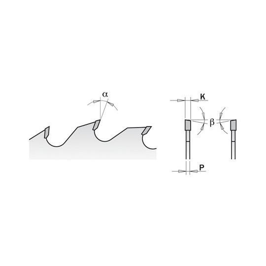 Piła do wielopił o grubym zębie Piła do wielopił o grubym zębie