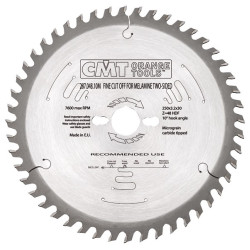 Piły do materiałów dwustronnie laminowanych