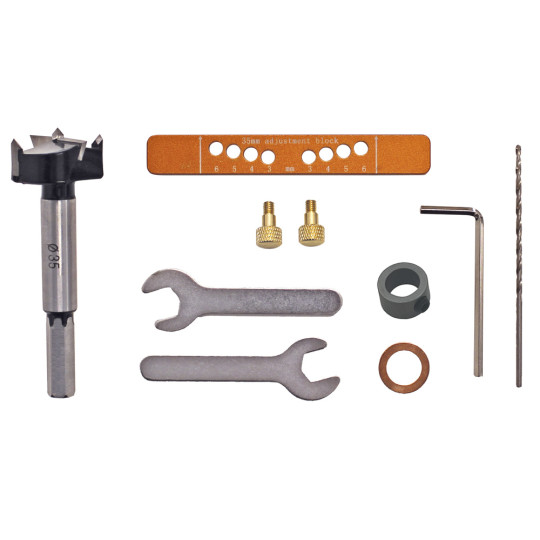 CMT335 Szablon do wiercenia pod zawias puszkowy 35mm CMT