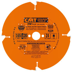 Piła DP D-165 F-20 Z-4K-1,8-,1,4 2/6/32 D+15,87 CMT 236.165.04H