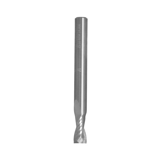 SQ01.06.012.060.06R Frez VHM Z2 D-6 I-12 L-60 S-6 RH wyk. negatyw, polerowany rowek, aluminium i tworzywa sztuczne ITA TOOLS