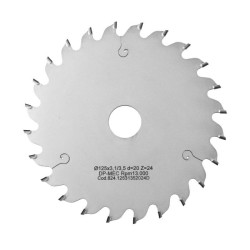 DSB.125020024.024 Podcinak D-125 F- 20 Z- 24 K-3,1 3,5 P-2,5 H-4 T ITA TOOLS