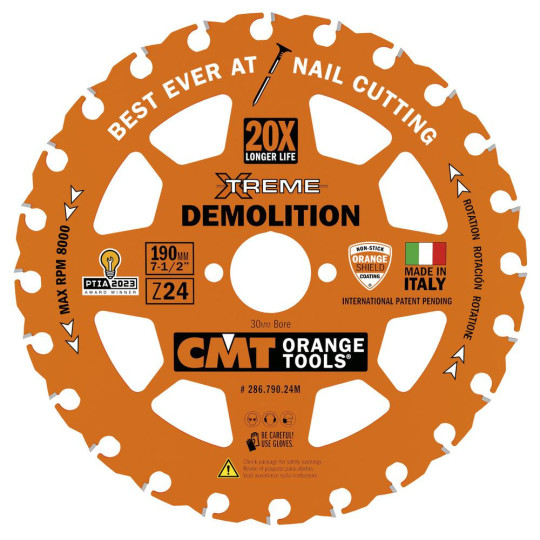 286.790.24M Piła HM D-190 Z-24 F-30 K/P-2,3,/1,2 mm CMT