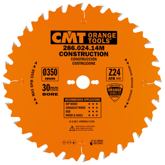 286.024.14M Piła tarcza budowlana CMT