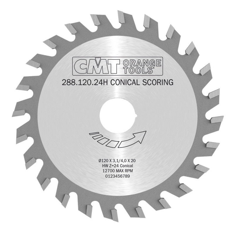 288.120.24H Podcinak piła trapezowa CMT