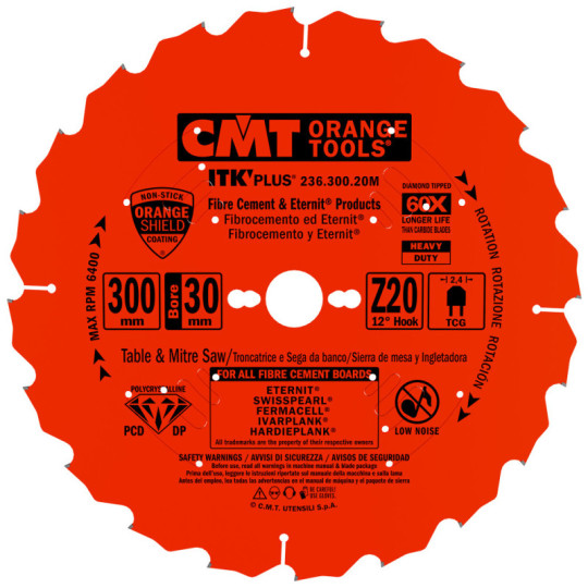 236.300.20M Piła tarcza diamentowa do materiał&oacute;w ultratwardych CMT