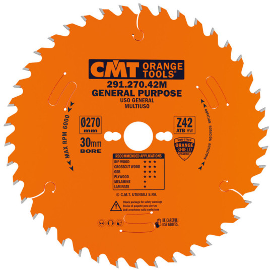 291.270.42M Piła tarcza uniwersalna do elektronarzędzi CMT
