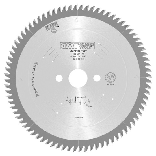 284.080.10P Piła tarcza do materiał&oacute;w nieżelaznych oraz plastiku CMT
