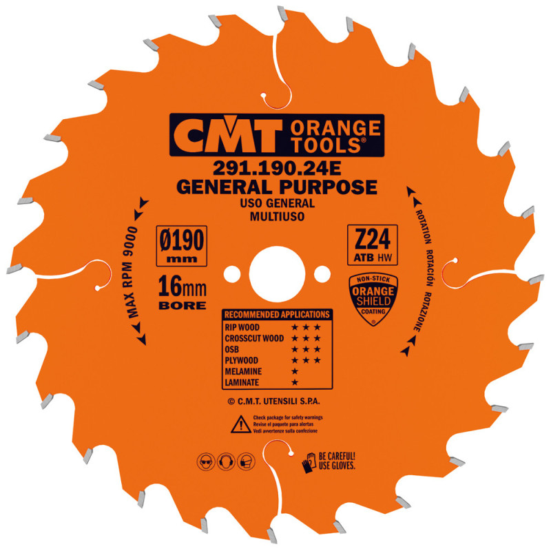 291.190.24E Piła tarcza uniwersalna do elektronarzędzi CMT
